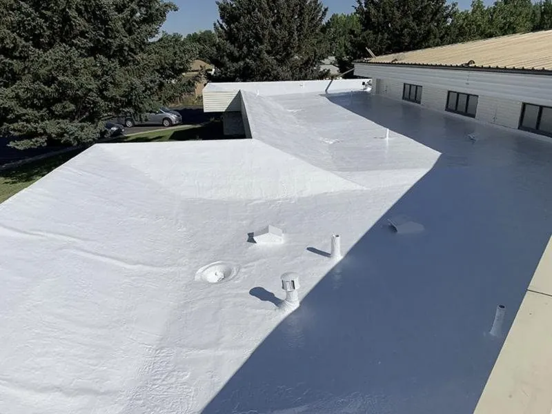 High Desert Physical Therapy roof after restoration