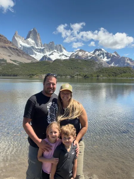 Founder Michael Mast with his family